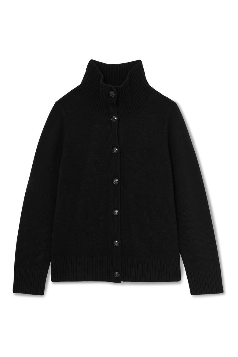 Charly Wool & Cashmere Jacket, Alternate, color, BLACK