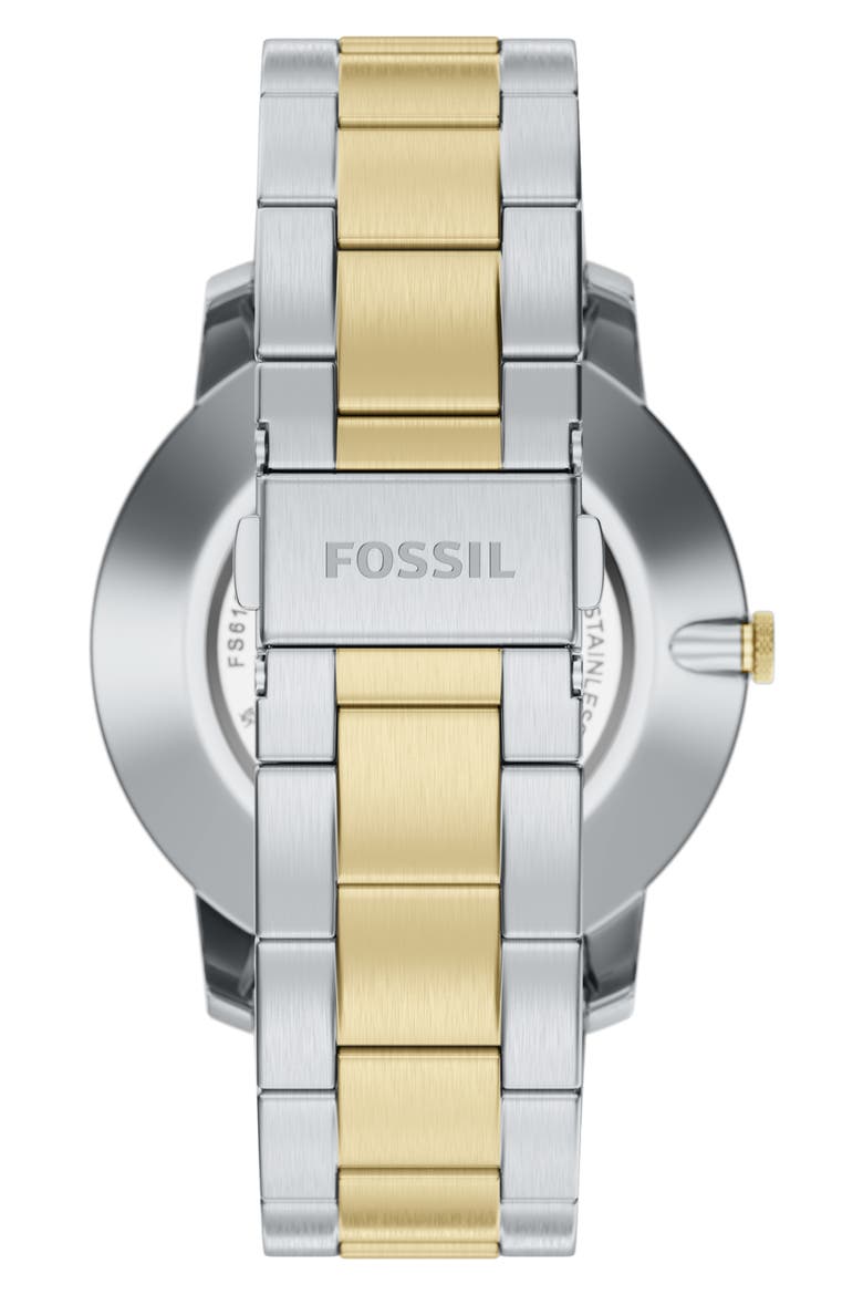 Minimalist Bracelet Watch, 44mm, Alternate, color, TWO TONE