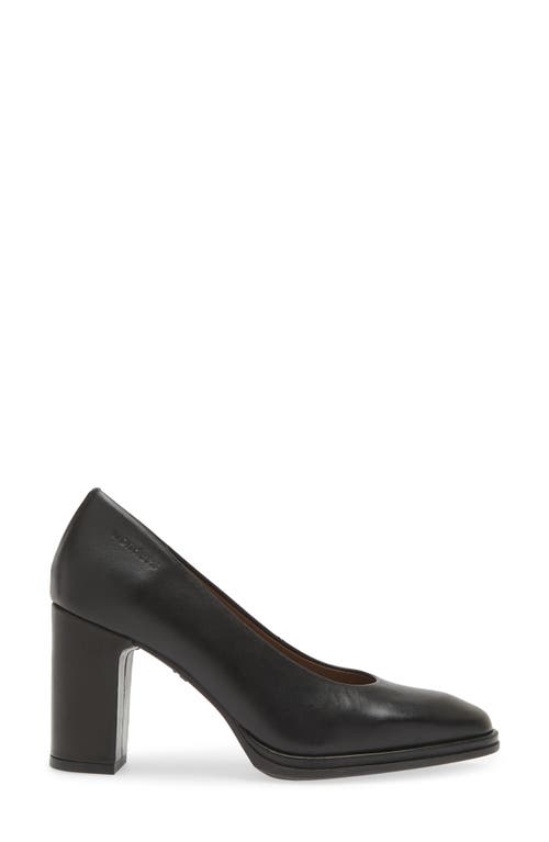 Wonders Block Heel Pump In Black