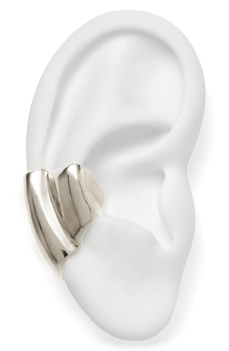 Lady Grey Conch Ear Cuff, Alternate, color, Silver
