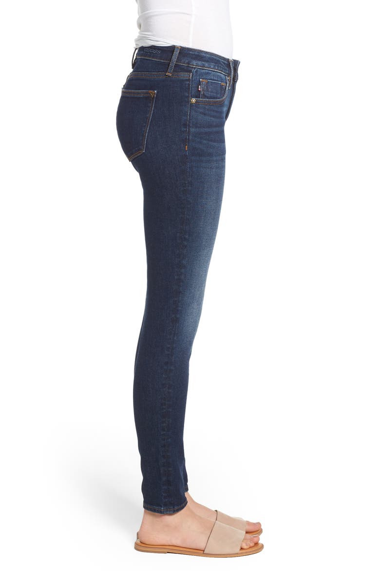 Jagger Skinny Jeans, Alternate, color, DARK WASH