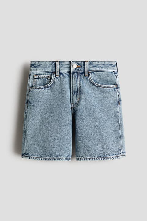 Loose-fit Denim Shorts