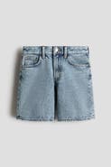 H&M Loose-fit Denim Shorts