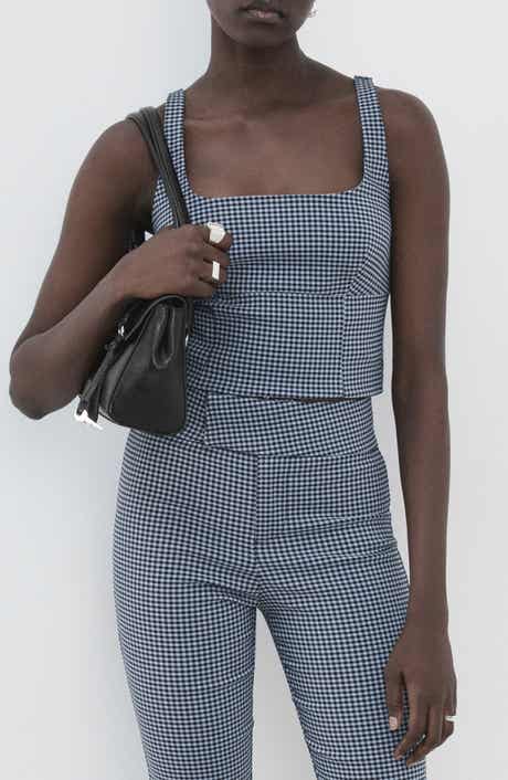 Victoria Gingham Top
