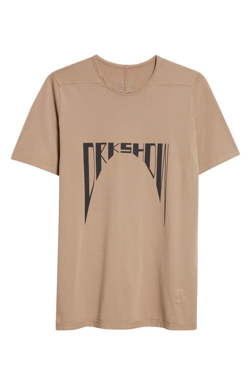Rick Owens Drkshdw Level Drkshdw Graphic T-shirt In Brown