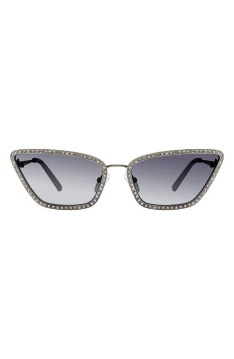 58mm Cat Eye Sunglasses