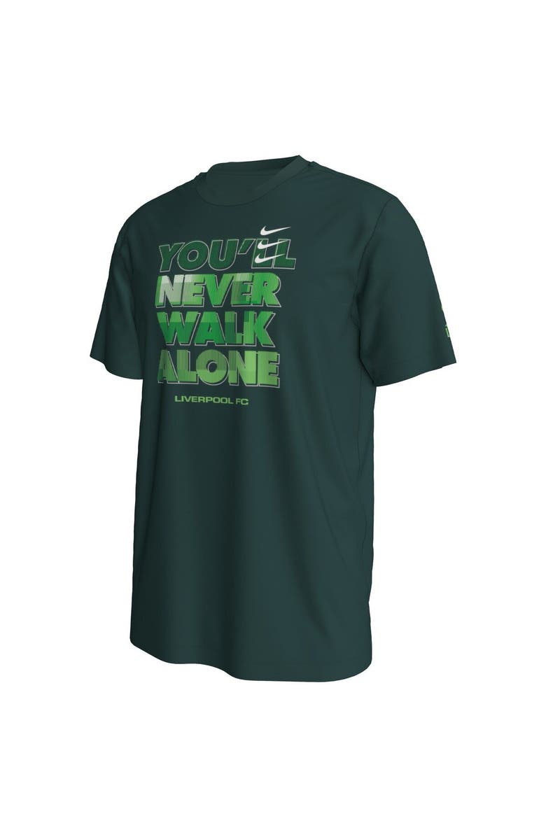 Nike Men's Nike Green Liverpool Verbiage T-Shirt, Alternate, color, 