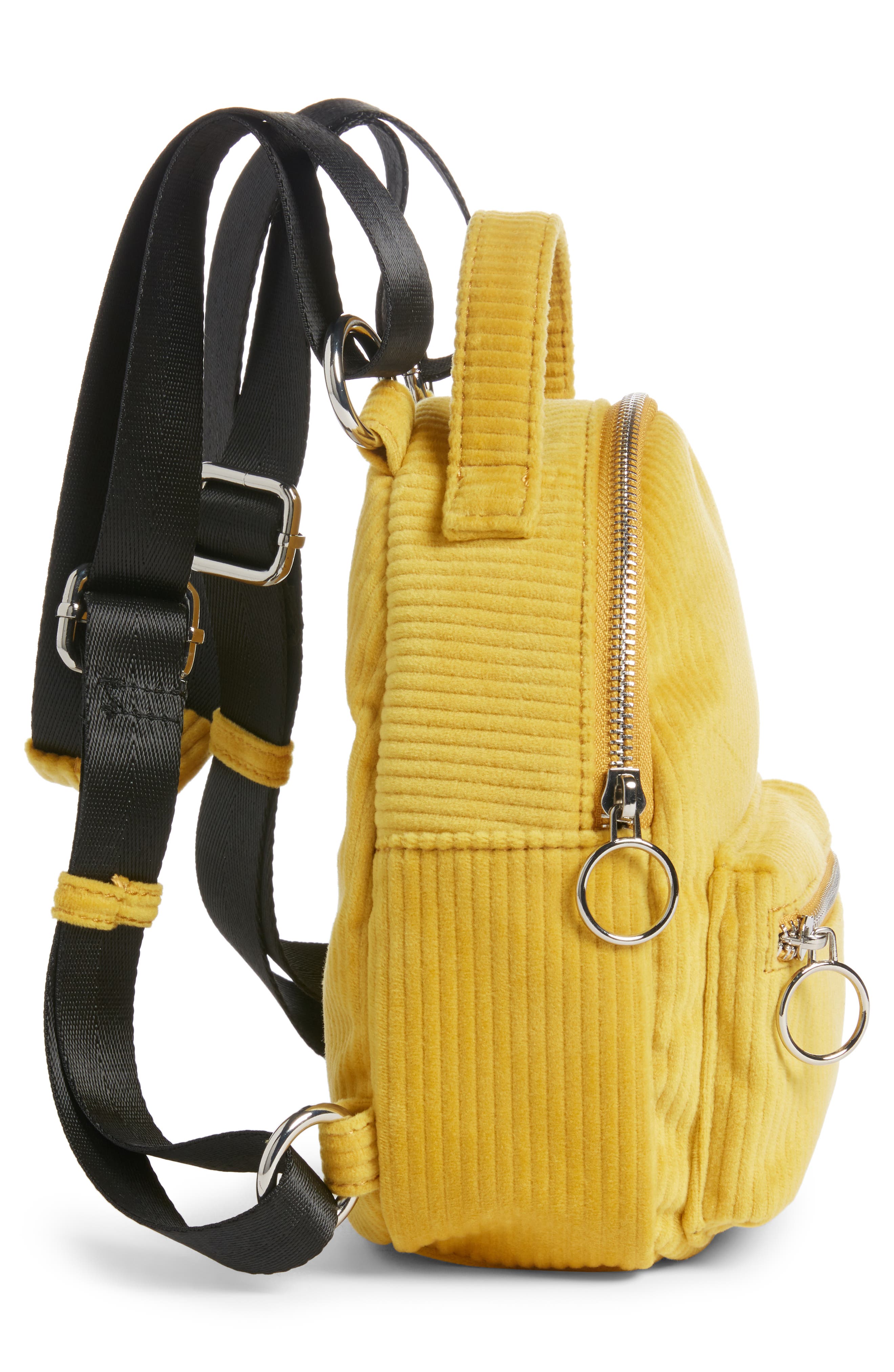 BP. x Claudia Sulewski Corduroy Convertible Mini Backpack, Alternate, color, 