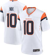 Nike Men's Nike Bo Nix White Denver Broncos Game Jersey