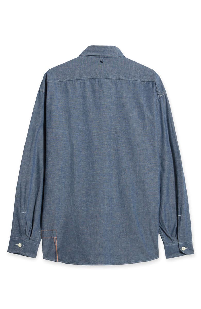 Fortela Sail Chambray Shirt, Alternate, color, Sky