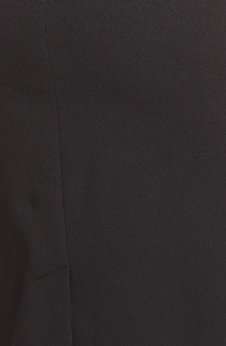 Classiques Entier<sup>®</sup> Italian Ponte Inset V-Neck Sheath Dress, Alternate, color,