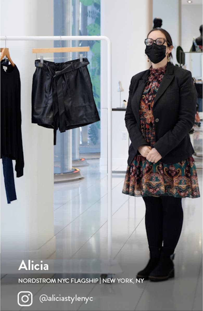 Faux Leather Shorts, sales video thumbnail