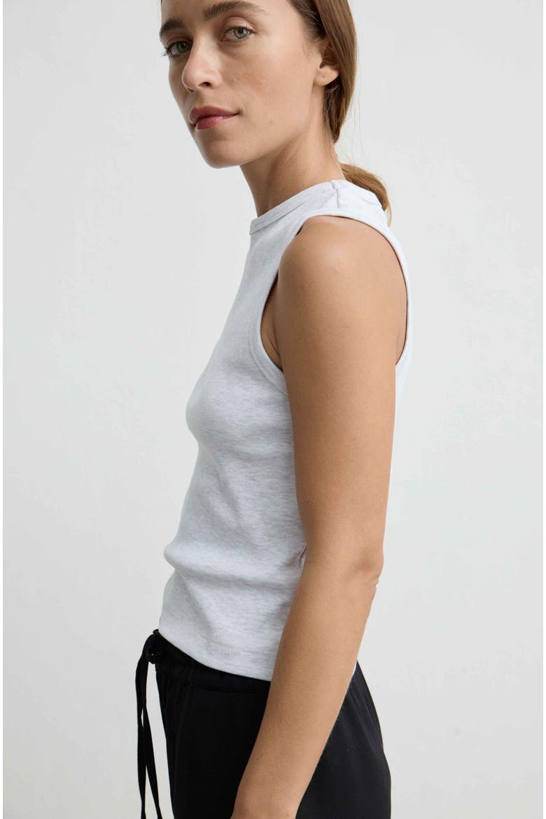 Classic Round Neck Tank, Alternate, color, Light Heather Grey