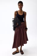 H&M Asymmetric Midi Skirt