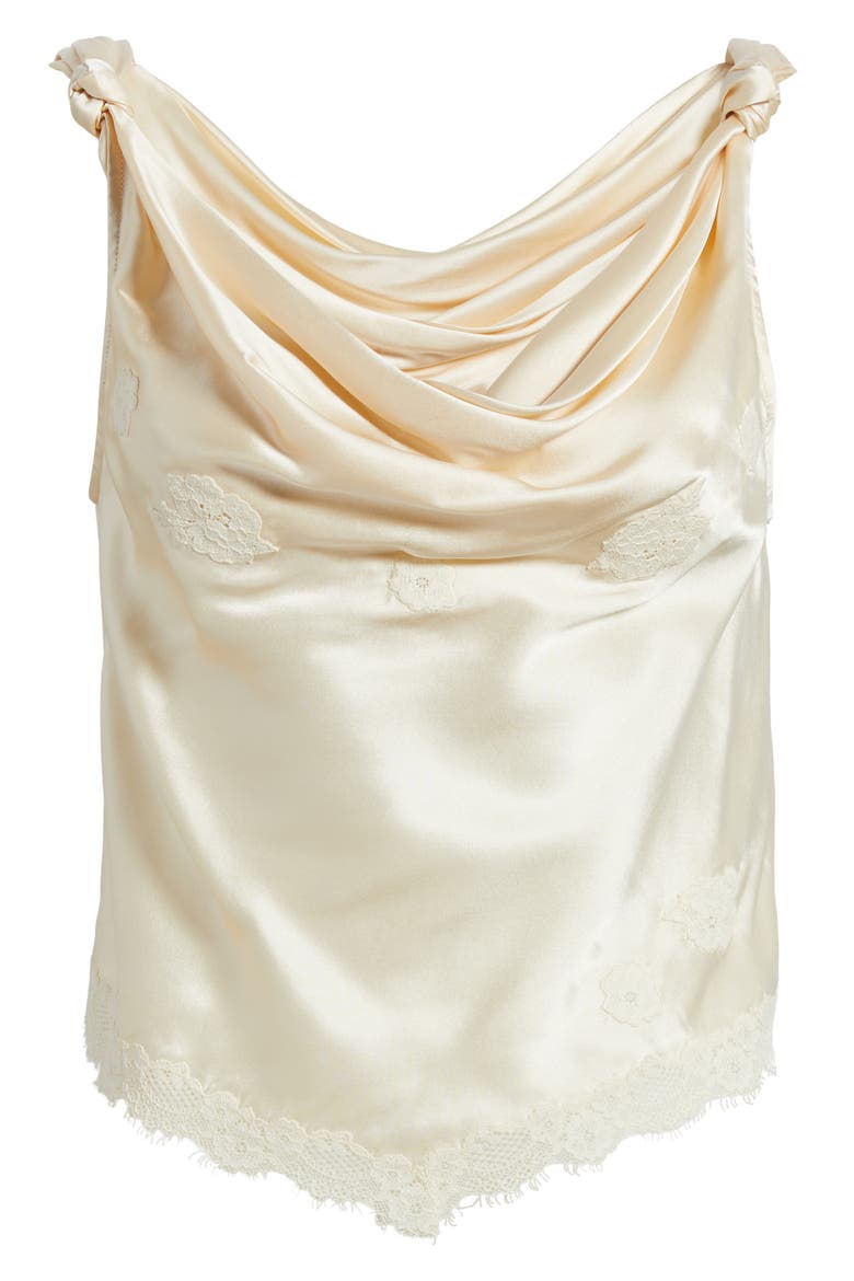 Manon Silk Camisole, Alternate, color, CANDLELIGHT