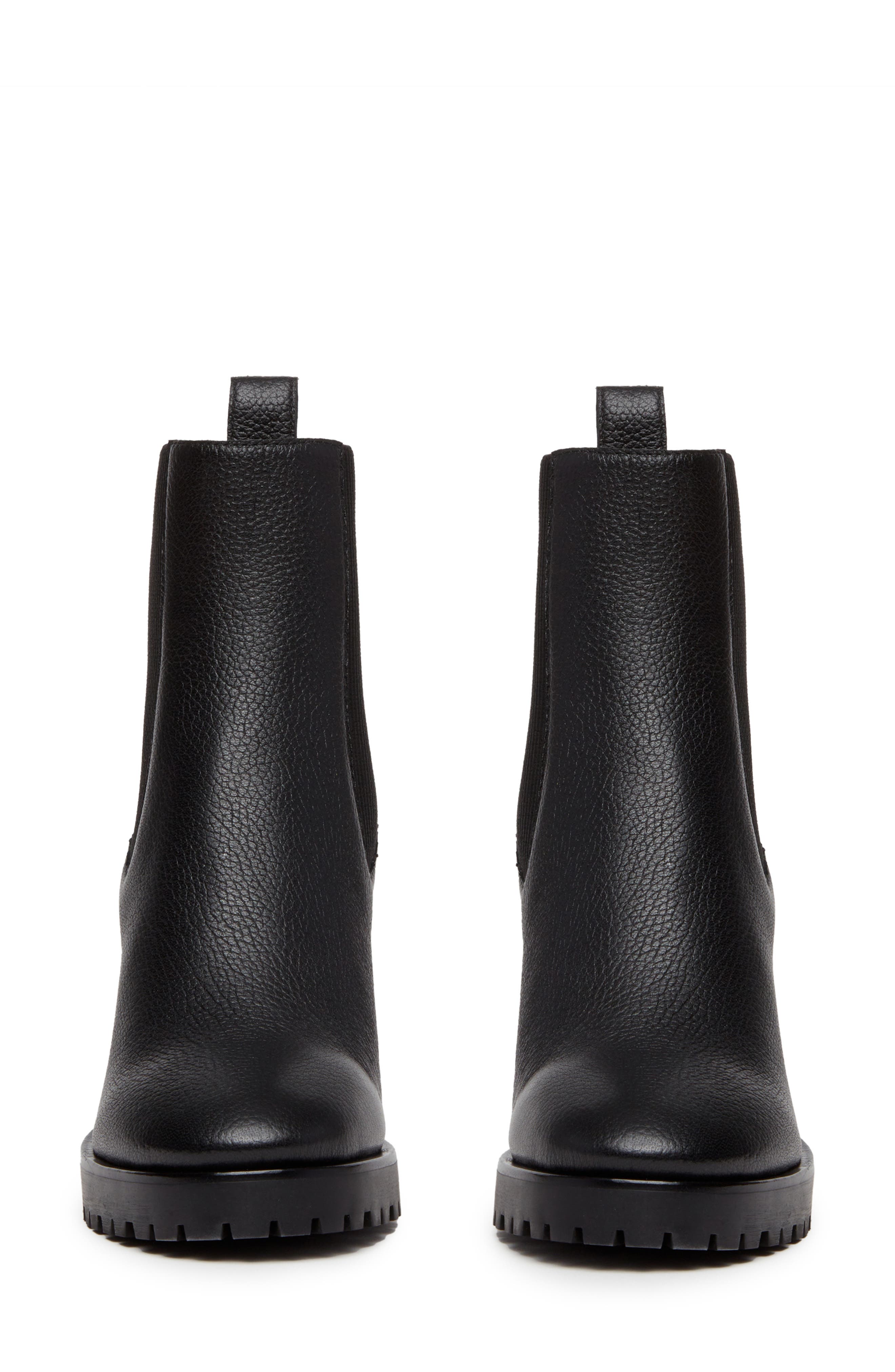 PAIGE Izzy Platform Chelsea Boot, Alternate, color, Black