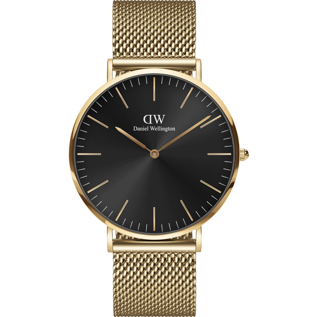 Daniel Wellington Classic Evergold Mesh Strap Watch, 40mm  product