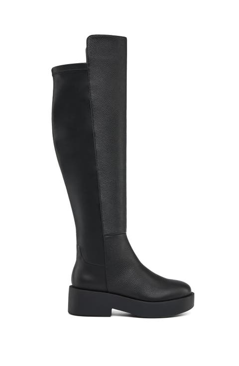Dream Leather Over The Knee Boot