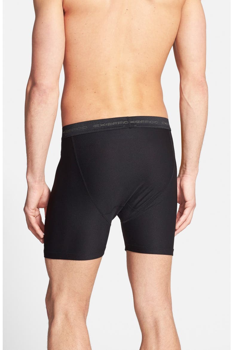 Ex Officio Give-N-Go Boxer Briefs, Alternate, color, BLACK
