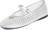 Prada Logo Mesh Mary Jane