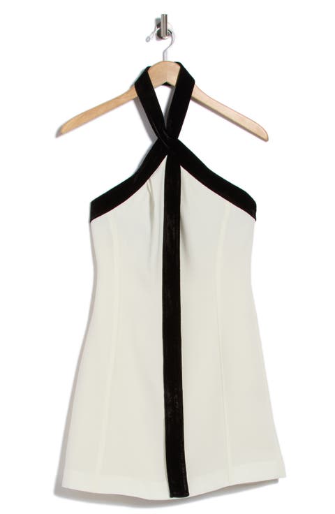 Jolie Halter Neck Minidress