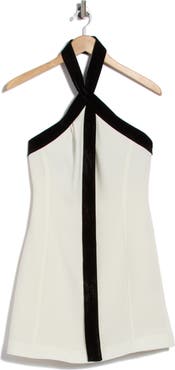 Simkhai Jolie Halter Neck Minidress