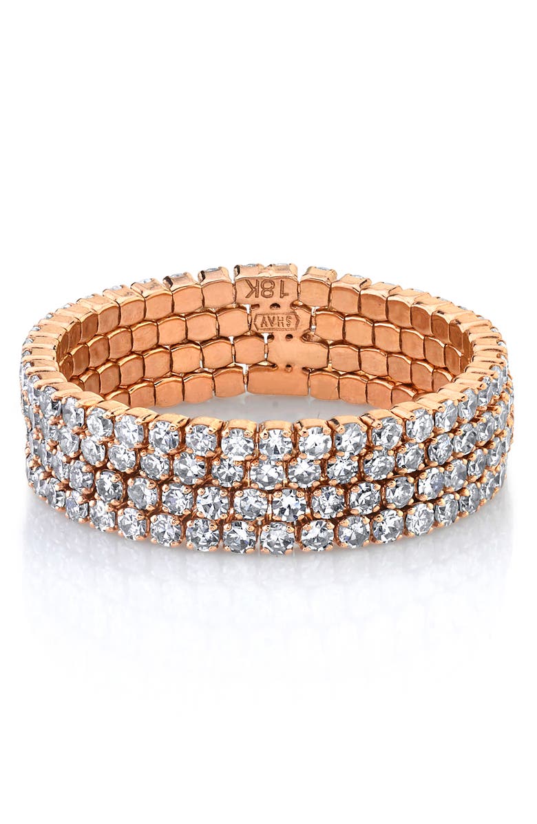 SHAY Threads Pavé Diamond Ring, Main, color, 