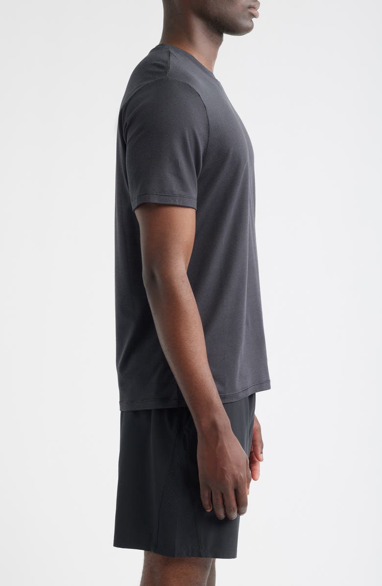 Zella Dynamic Stripe T-Shirt, Alternate, color,