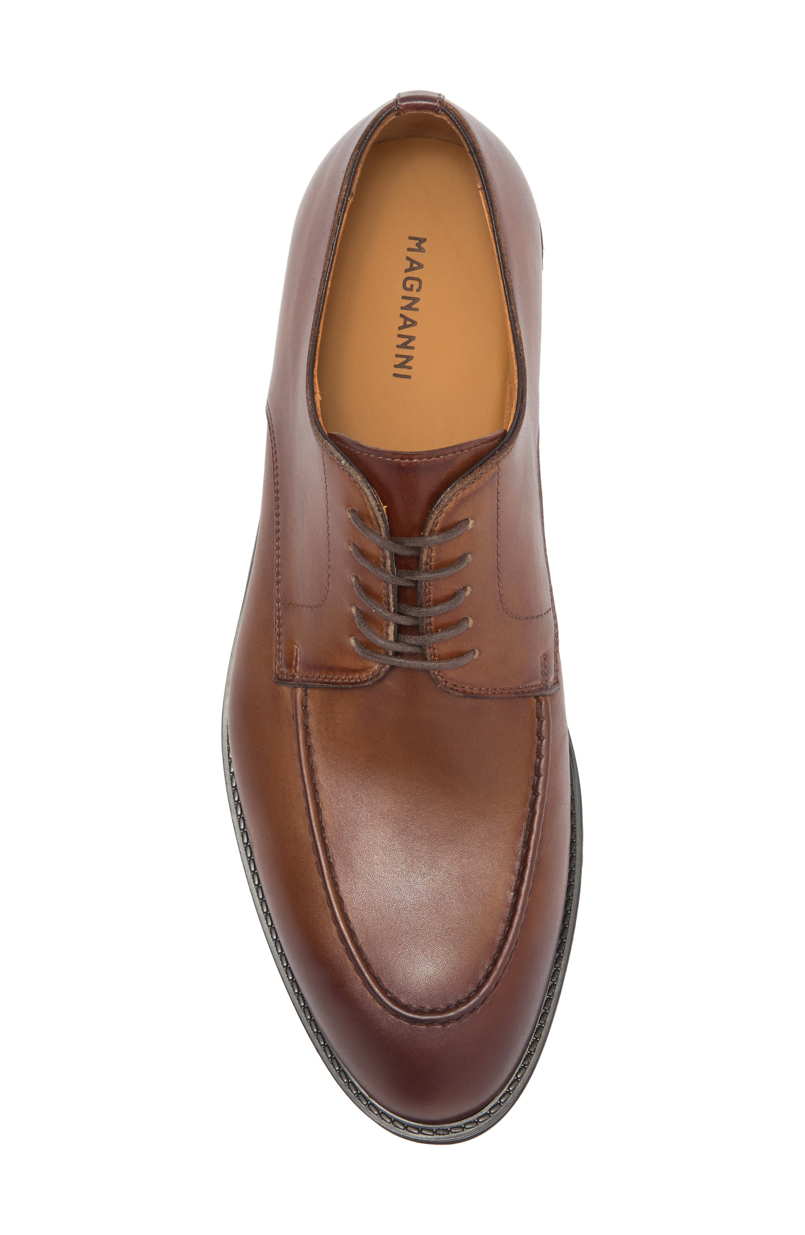 Eddison Apron Toe Derby, Alternate, color, TABACCO