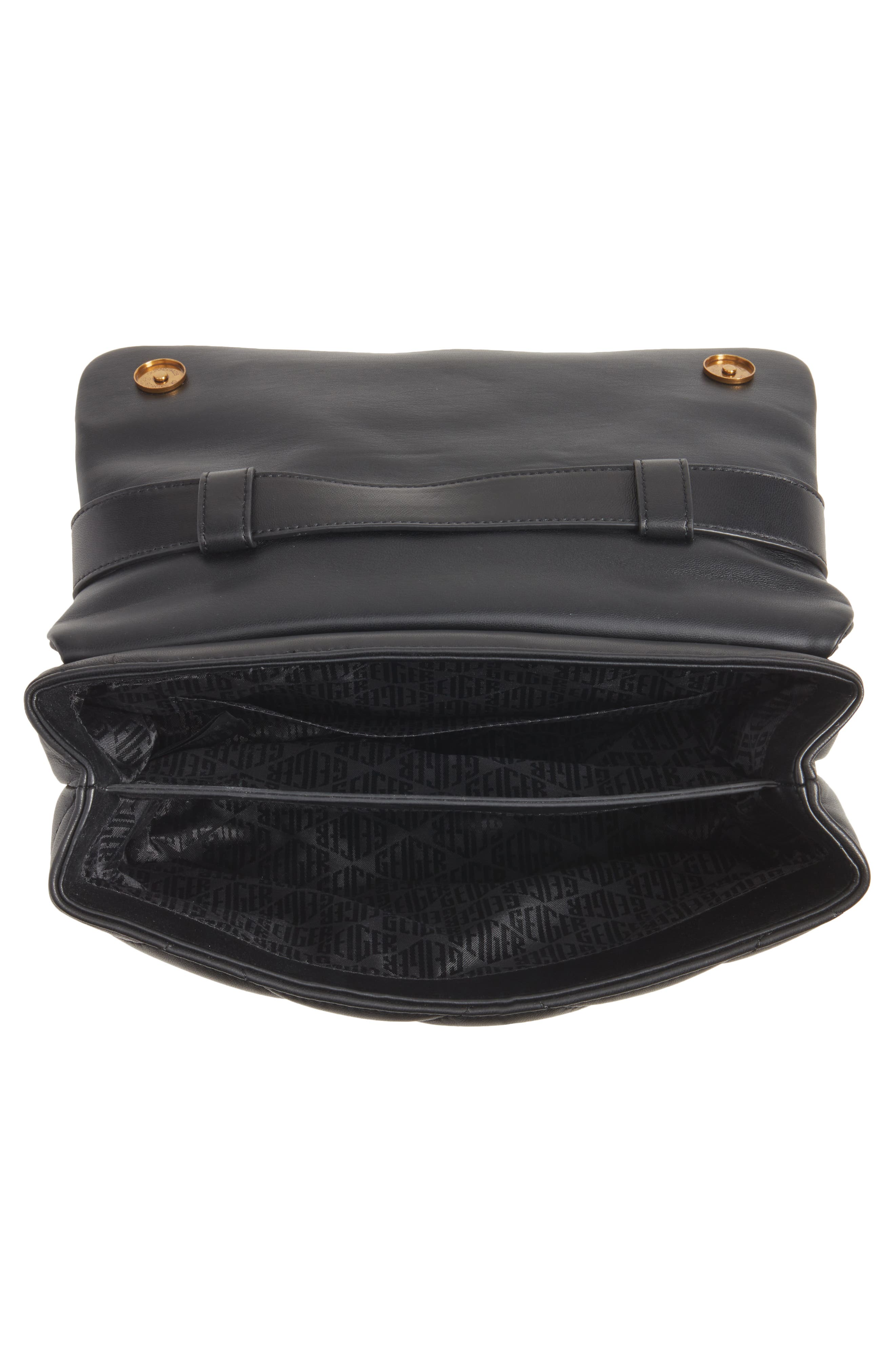 Kurt Geiger London Large Kensington Quilted Leather Shoulder Bag, Alternate, color, 