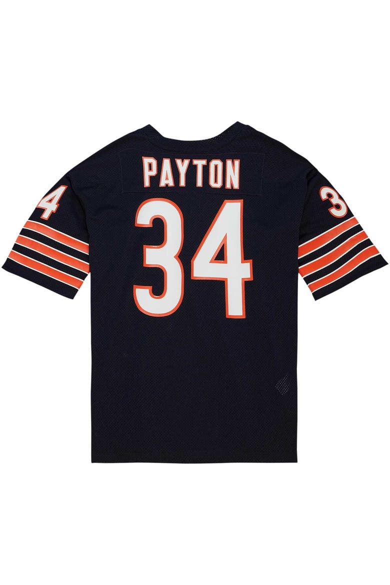 Men's Mitchell & Ness Walter Payton Navy Chicago Bears 1983 Authentic Throwback Retired Player Jersey, Alternate, color, Navy