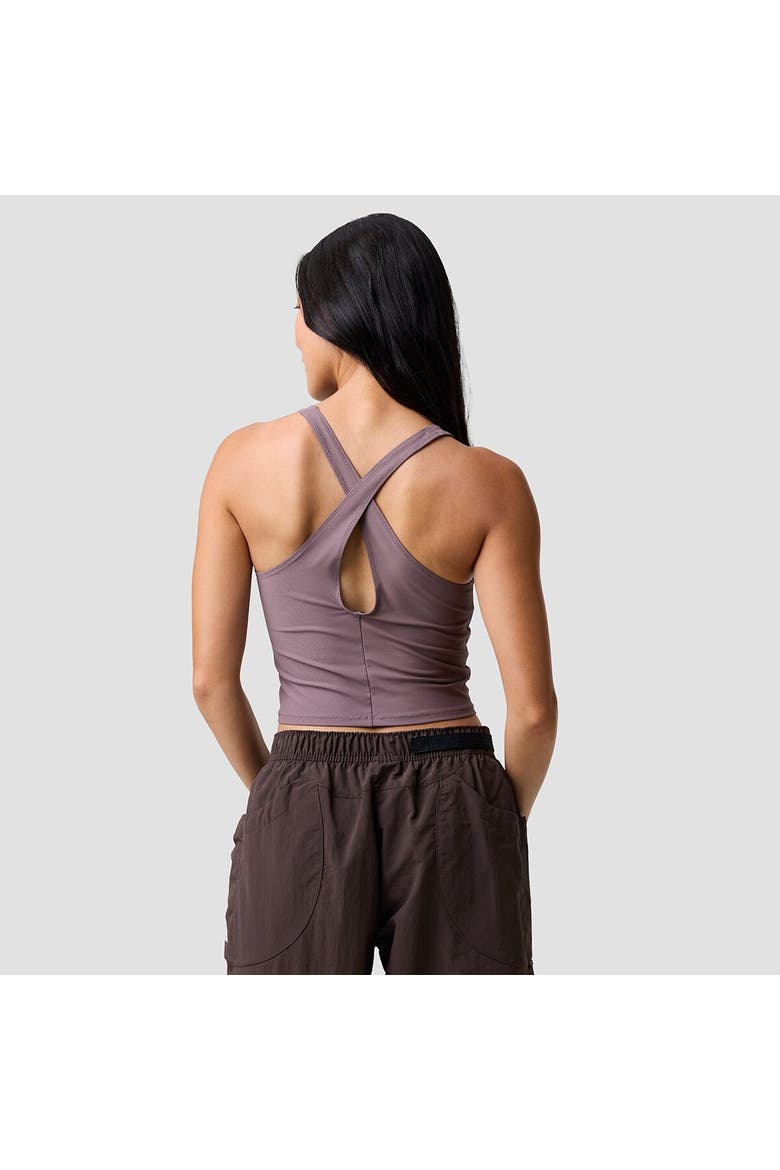 Bga Destination Compression Knit Crossback Tank - Women's, Alternate, color, Granite Plum
