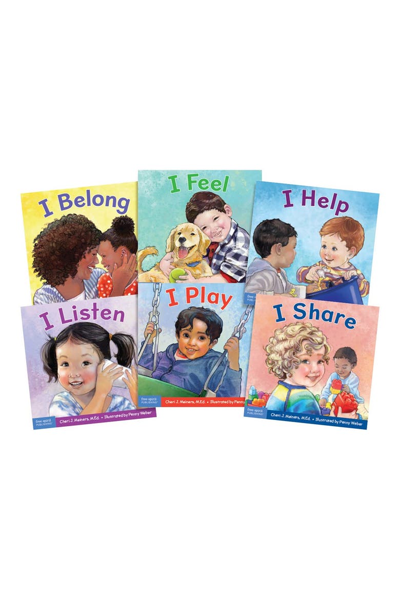 Social Awareness Board Books - Set of 6, Main, color, Multicolored