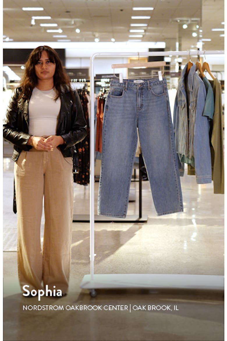 Classic Straight Leg Jeans video