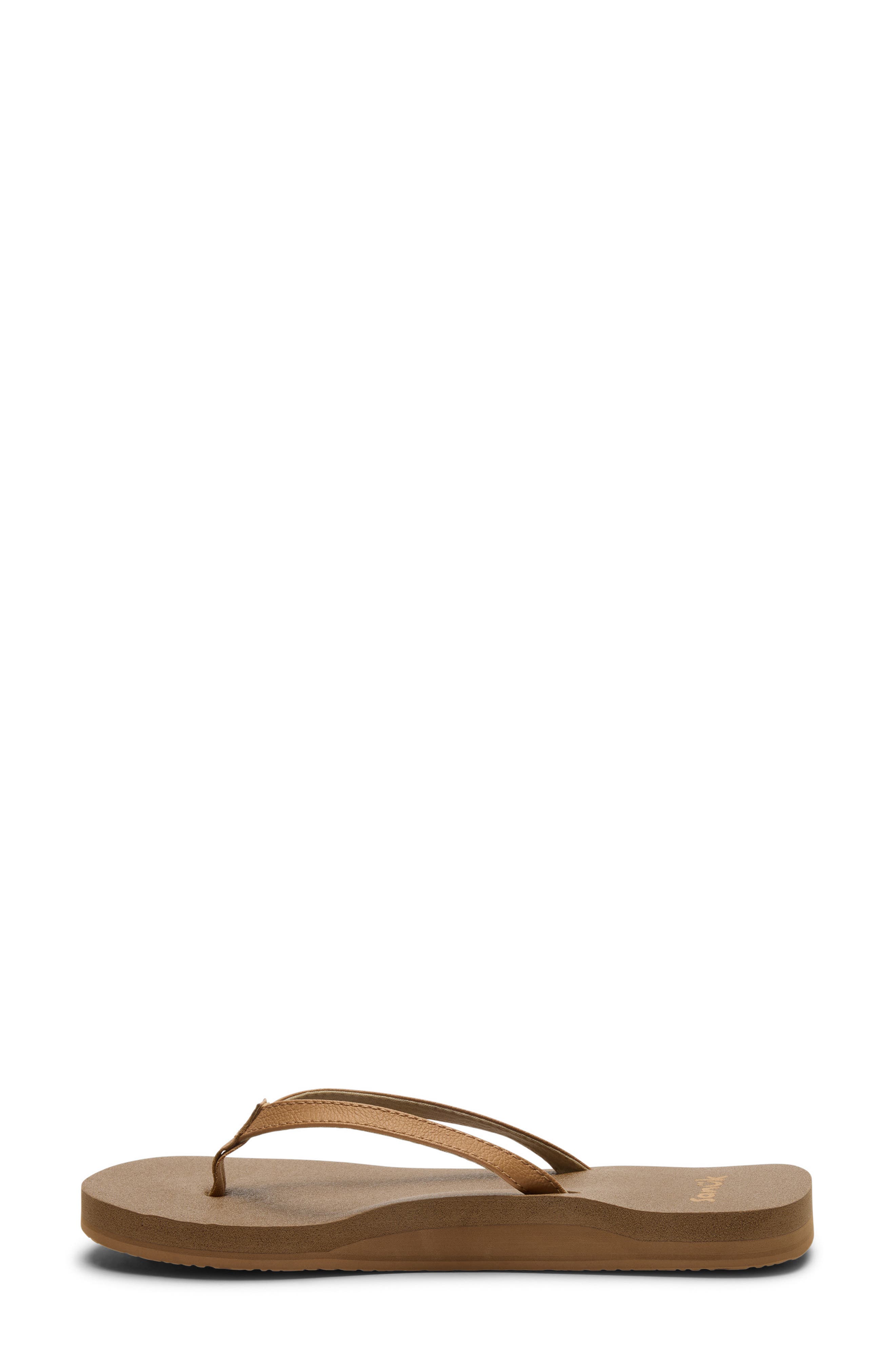 Yoga Joy II Flip Flop, Alternate, color, TAN