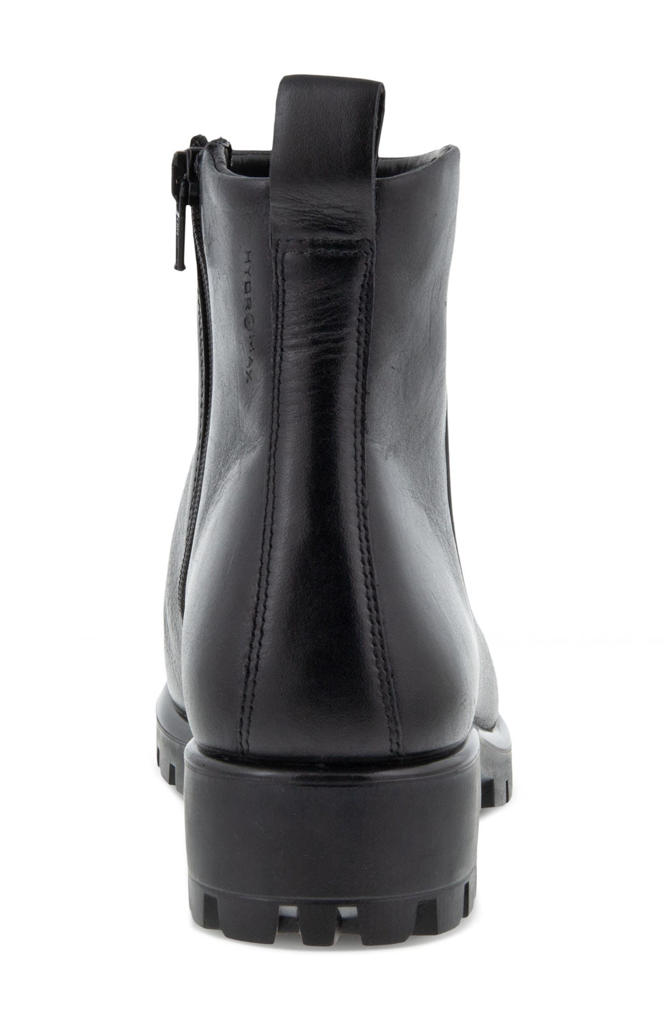 ECCO Modtray Water Resistant Ankle Boot, Alternate, color, Black Leather