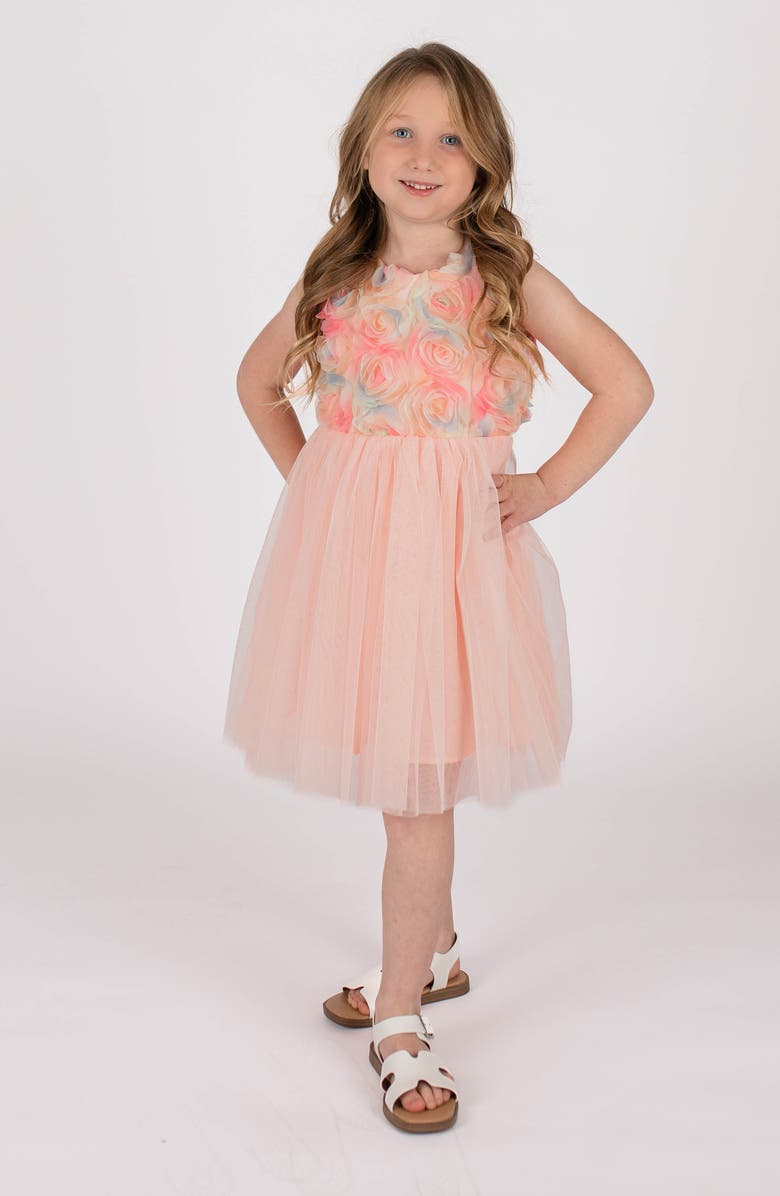Popatu Kids' Soutache Tulle Dress, Main, color, 