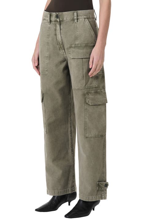 NWT outlet AGOLDE Mila High Rise Utility Tapered Cargo Pants