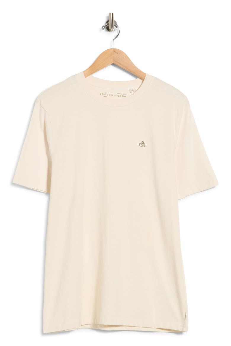 Organic Cotton T-Shirt, Alternate, color, LIGHT BEIGE