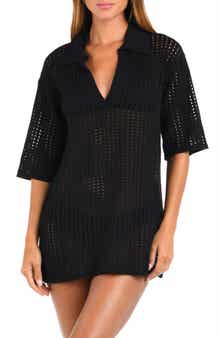 Sunshine 79 Resort Open Stitch Cover-Up Tunic