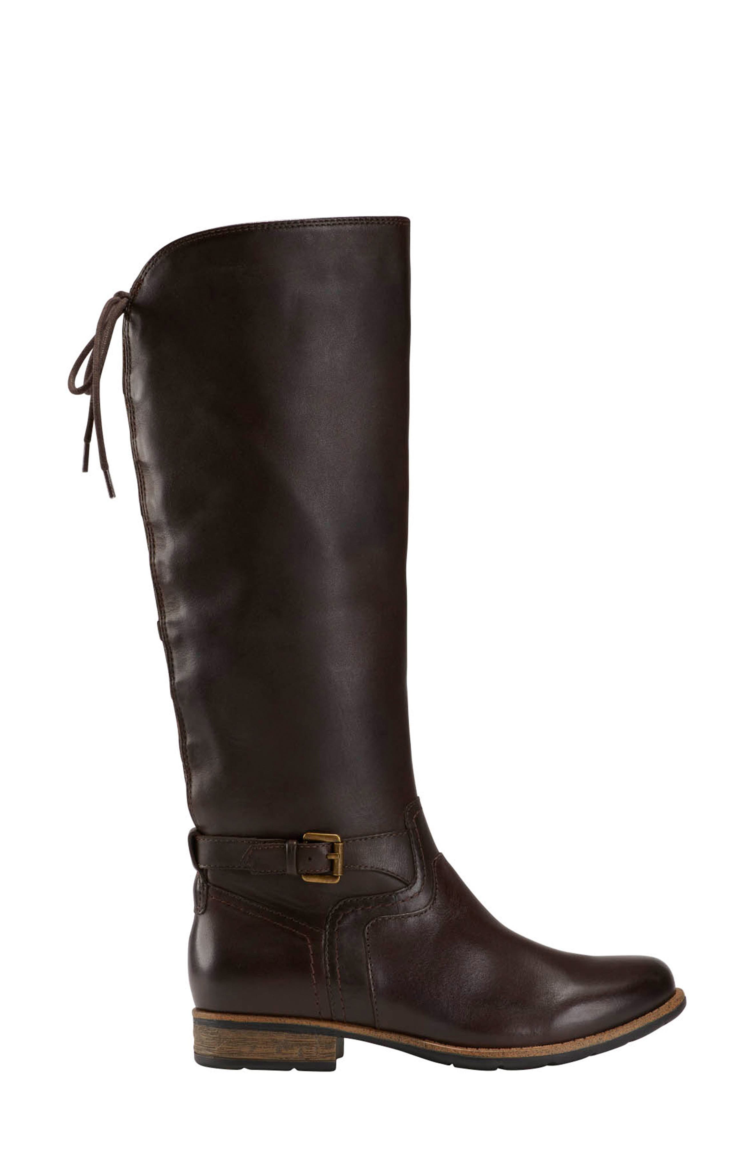 Earth Avani 2 Beaverton Riding Boot, Alternate, color, JAVA LEATHER