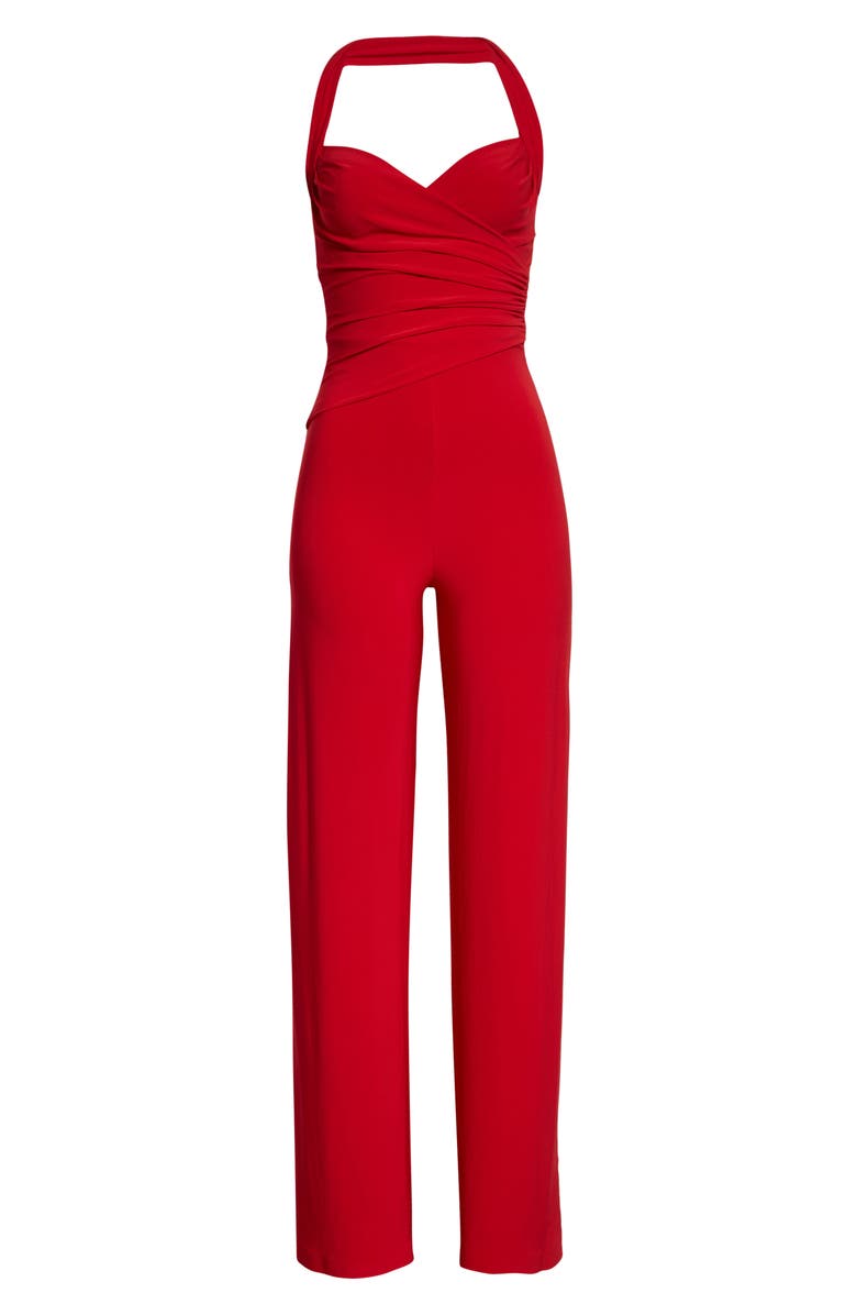 Norma Kamali Cayla Straight Leg Jumpsuit, Alternate, color, 