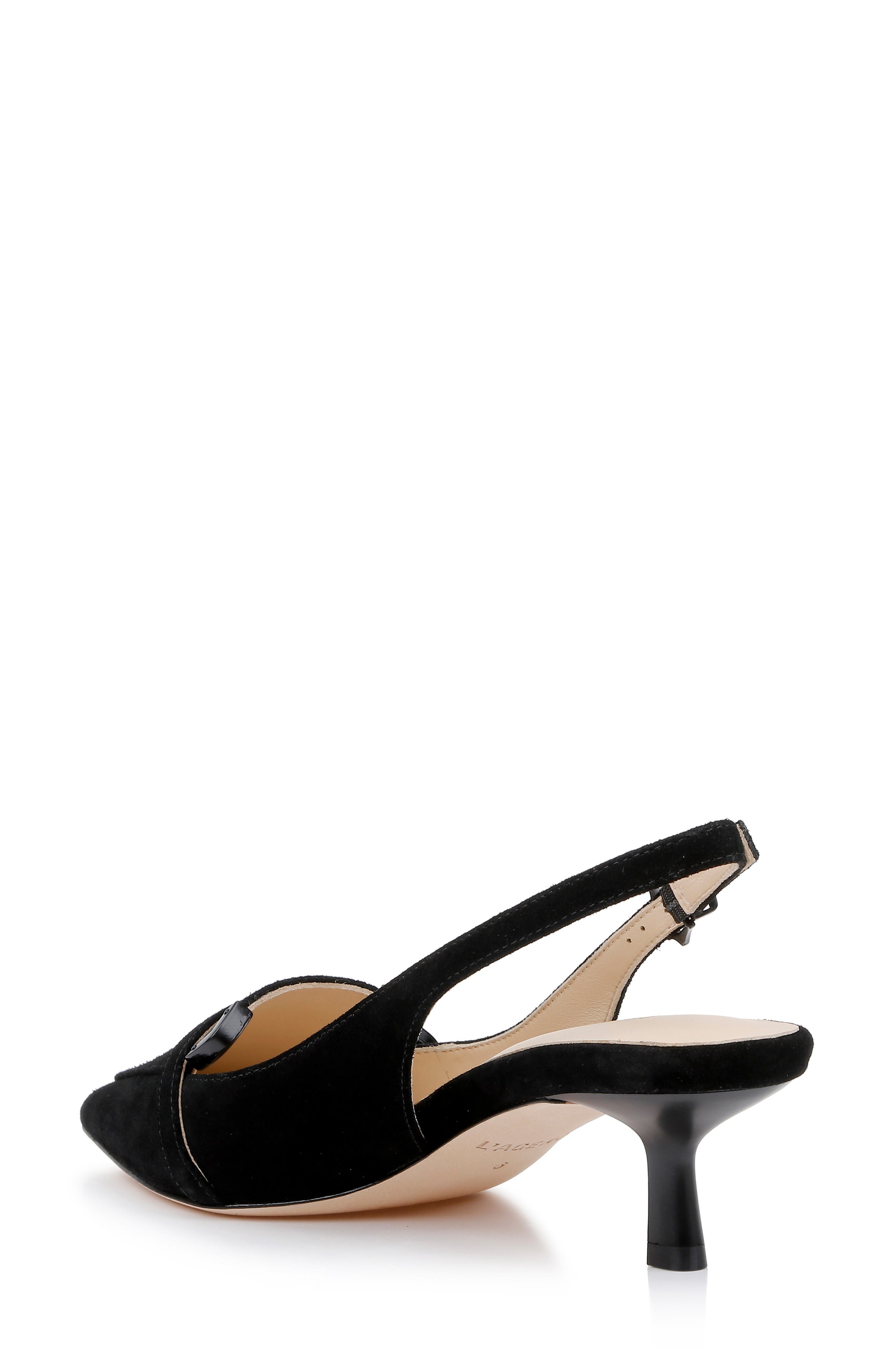 L'AGENCE Brigitte Slingback Kitten Heel Pump, Alternate, color, 