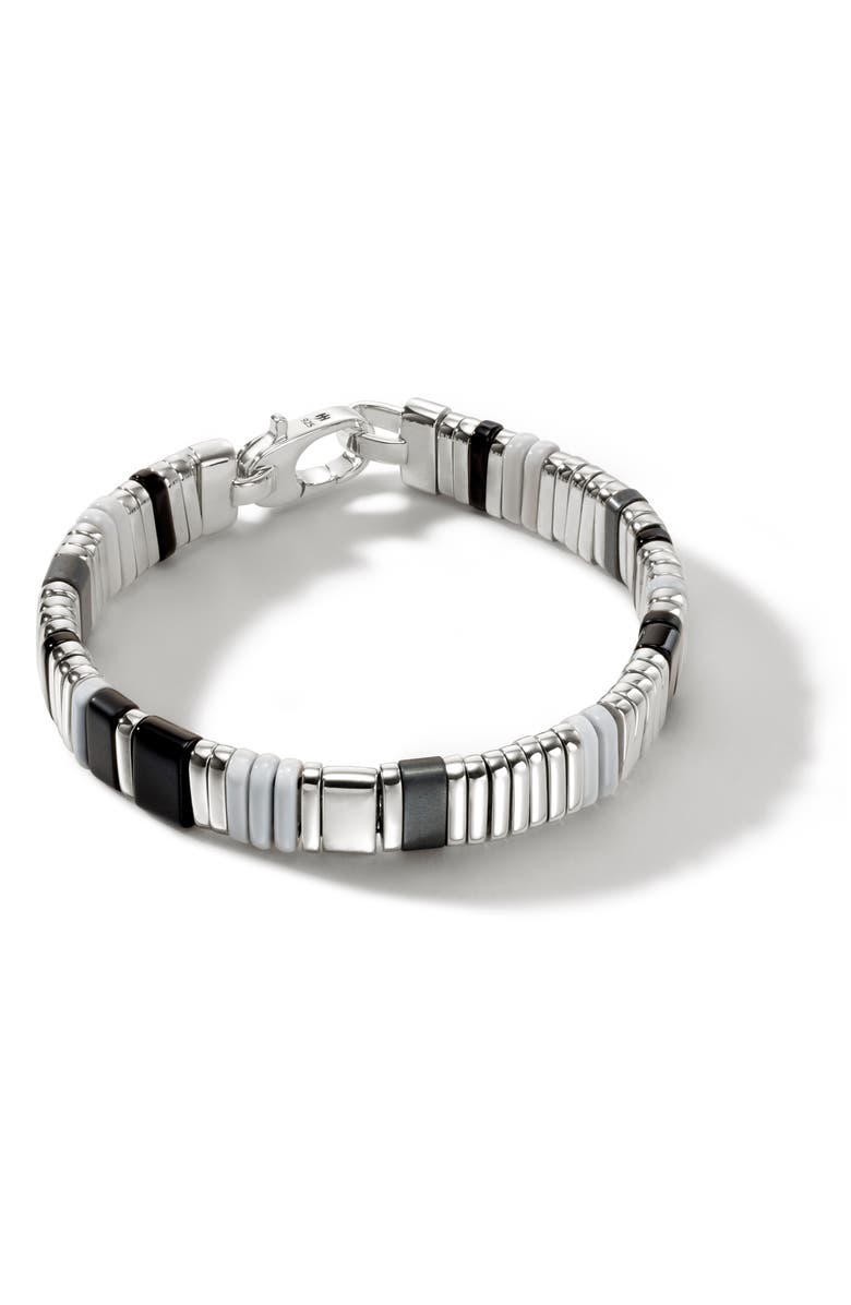 John Hardy Colorblock Sterling Silver Bracelet, Main, color, 