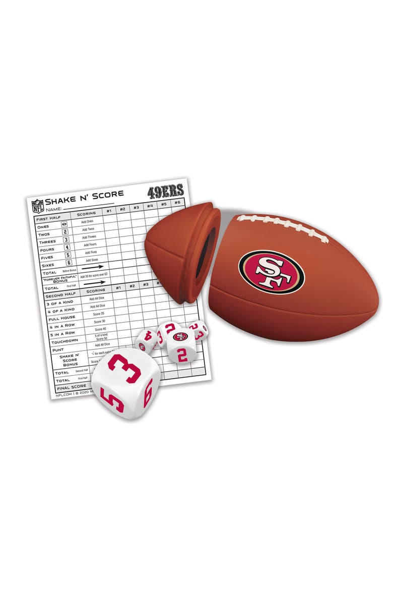 San Francisco 49ers Shake n' Score, Alternate, color, Multicolor