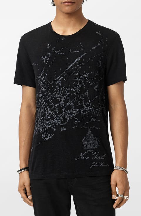 Embroidered Crewneck T-Shirt