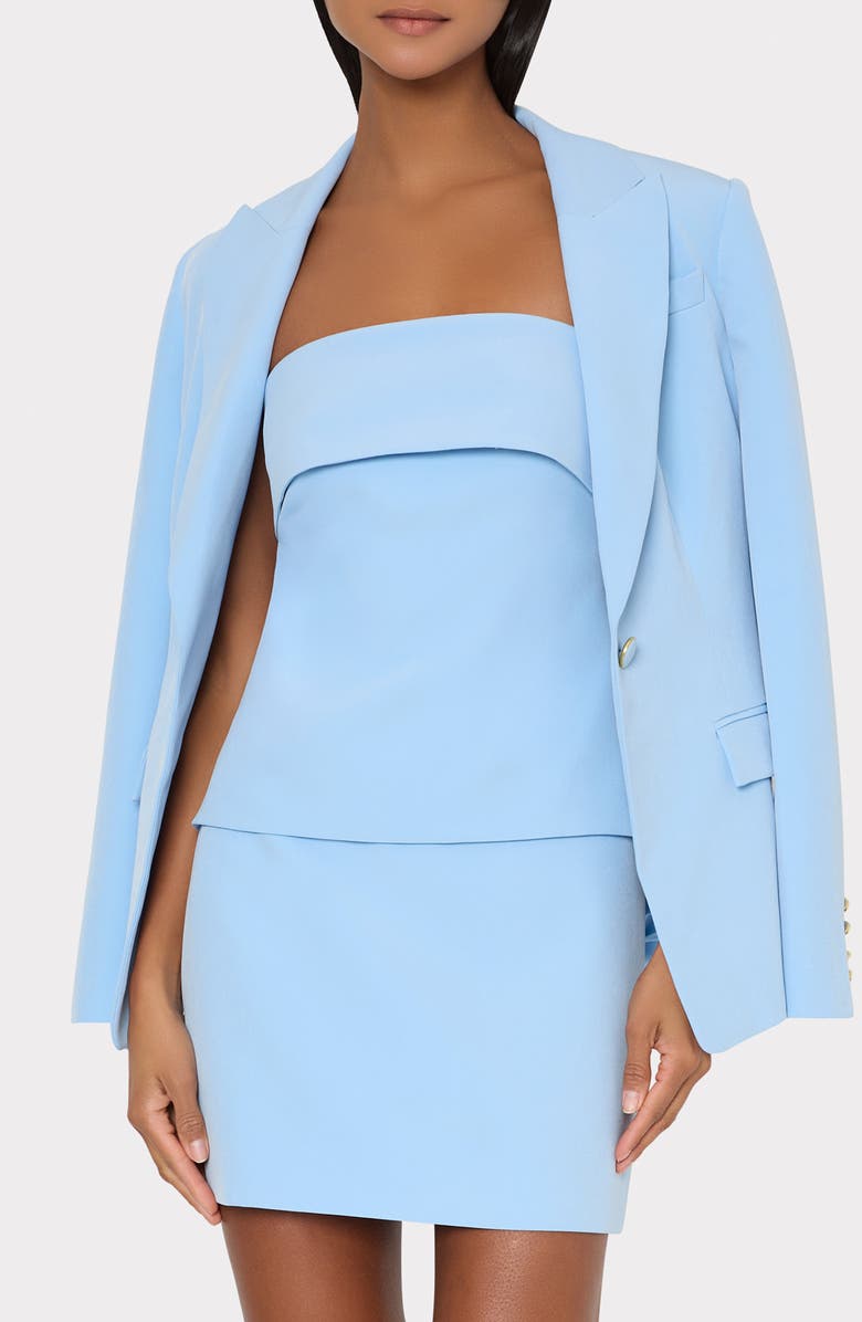 Milly Avery Cady Blazer, Alternate, color, Light Blue