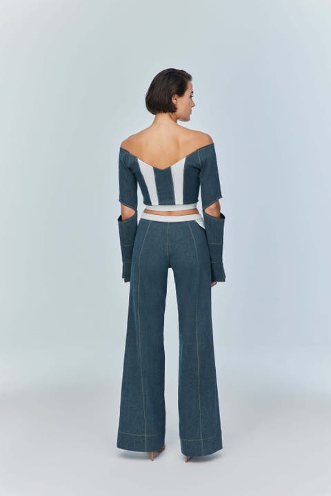 Monte Wide Leg Denim Jeans