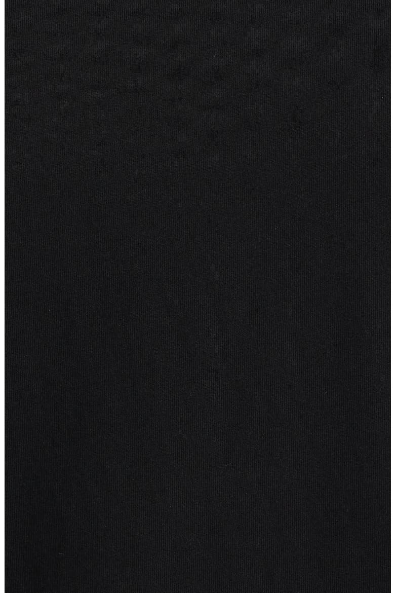 Sport Stripe Tipped Cotton T-Shirt, Alternate, color, BLACK