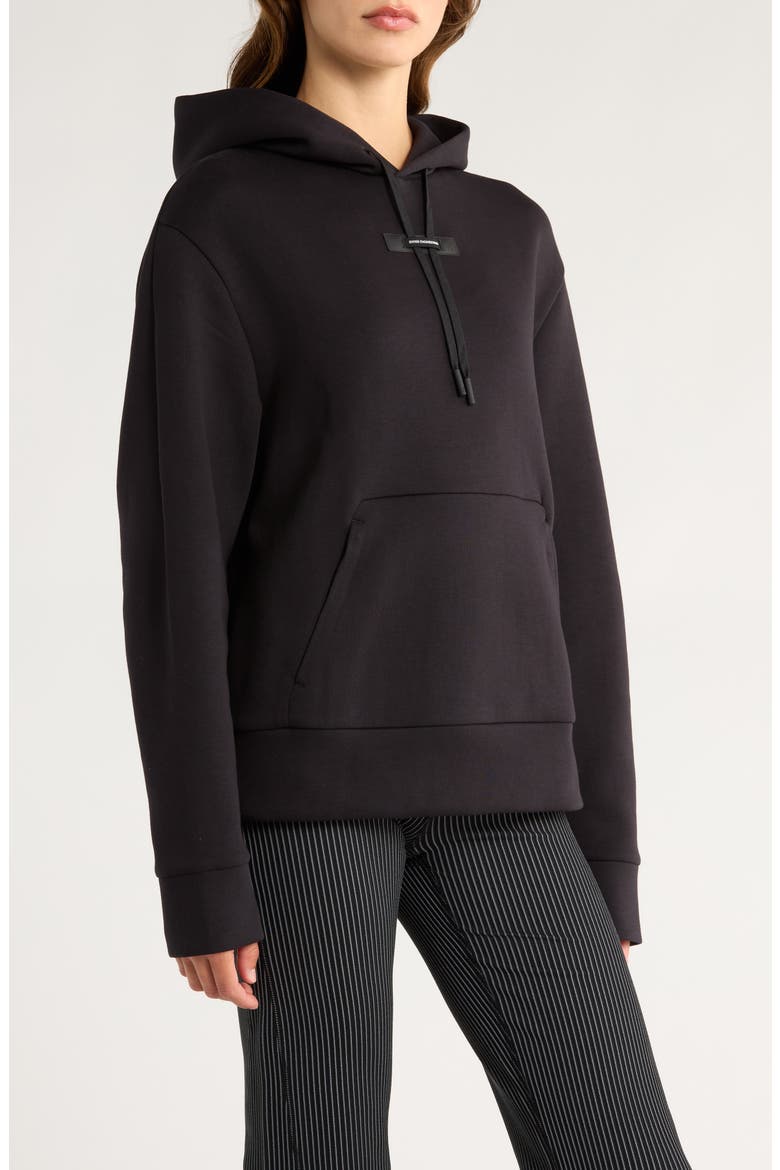 Focus Tech Hoodie, Alternate, color, BLACK